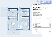 Prodej bytu 3+kk, plocha 80,4m2, 2 x Balkón, 5. NP, Praha 4, cena 12031400 CZK / objekt, nabízí 