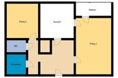 Prodej částečně zařízeného bytu 2+1, 57 m2, Praha 4, cena 5700000 CZK / objekt, nabízí 