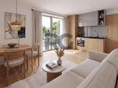 Prodej bytu 2+kk, terasa, Velešínská, Letňany, Praha, cena 8415000 CZK / objekt, nabízí 