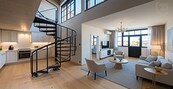 Prodej moderního loftového bytu 4+kk s terasou a balkónem, Praha, cena 20539000 CZK / objekt, nabízí 