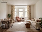 Pronájem nového bytu 2+1 v domě s vnitroblokem v Praze na Žižkově, cena 25000 CZK / objekt / měsíc, nabízí CENTURY 21 Harmony