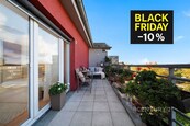 Black Friday Byt o velikosti 73 m2 s terasou 14 m2, výhledem a garáží, Praha Libeň, cena 10980000 CZK / objekt, nabízí Century 21 Synergy