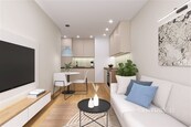 Prodej bytu 2+kk s balkonem, sklepem a garážovým stáním, 47 m2, Honzíkova Dolní Měcholupy Praha, cena 4100000 CZK / objekt, nabízí Century 21 Synergy