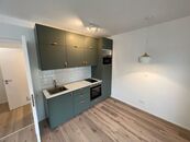 Pronájem bytu 1+kk s prostornou terasou , Praha 5 Hlubočepy, rezidenční projekt Barrandez- Vous, cena 18900 CZK / objekt / měsíc, nabízí Moje Makléřka