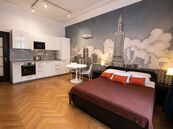 K pronájmu designové studio 1+kk, 31 m², Praha 2 Nové Město, cena 23500 CZK / objekt / měsíc, nabízí Noblesse Homes