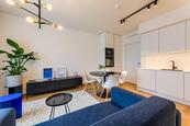 Moderní byt 2+kk k pronájmu v nové čtvrti Lihovar, Praha 5, cena 31900 CZK / objekt / měsíc, nabízí GLJ Partners