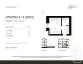 O27 City Studios rezidenční developerský projekt studiových jednotek v atraktivní lokalitě u náměst, cena 3950000 CZK / objekt, nabízí GLJ Partners