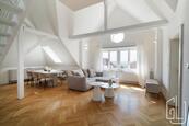 Pronájem zařízeného designového bytu 3+1 - ul. Benešovská, Praha 10 - Vinohrady, cena 80000 CZK / objekt / měsíc, nabízí GLJ Partners