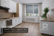Prodej 3+1, 60 m2, Praha 4 Háje - výnos cca 5 %, možnost hypotéky, cena 6790000 CZK / objekt, nabízí Rohan reality s.r.o.