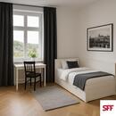 Pronájem nového plně vybaveného pokoje 15 m2 ve sdíleném bytě na Praze 6 Střešovice , cena 15500 CZK / objekt / měsíc, nabízí SFF Czech s.r.o.