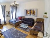 Pronájem, pěkný zařízený byt 1+1, 38m2, Na Slupi, Praha 2 Vyšehrad, společná zahrádka, internet, cena 18000 CZK / objekt / měsíc, nabízí Apartment reality s.r.o.