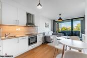 Prodej bytu 2+kk s terasou a garážovým stáním, 51 m2, ulice Plzákova 1139/6, Praha 9 - Kbely, cena 9490000 CZK / objekt, nabízí 