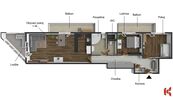 Prodej bytu 3+kk s lodžií, balkóny, sklepem i garážovým stáním, Praha 10 - Horní Měcholupy, cena 12499000 CZK / objekt, nabízí Realitní kancelář KOTULA s. r. o.