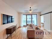 P8 Karlín, ul. Breitfeldova, nový luxusně zařízený byt 2 + k. k., lodžie, 63 m2, garáž, cena 38000 CZK / objekt / měsíc, nabízí OPTUS Reality s.r.o.