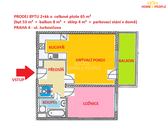 Prodej, Byt 2+kk, Praha 11, cena cena v RK, nabízí 