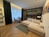 Pronájem designového bytu 2+kk, 41 m Praha 3, Žižkov, Křišťanova, zařízený, cena 26000 CZK / objekt / měsíc, nabízí Mgr. Jan Vodenka