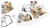 Prodej, byt 2+kk, 66 m2, Střížkov, cena 10626000 CZK / objekt, nabízí M&M reality holding a.s.