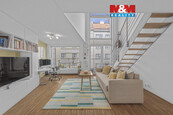 Prodej loftového bytu 2+1 - 45m2, U Libeňského pivovaru, cena 9970000 CZK / objekt, nabízí M&M reality holding a.s.
