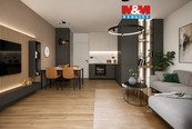 Prodej bytu 3+kk 95 m2 + 37 m2 předzahrádka, Střížkov, cena 13875000 CZK / objekt, nabízí M&M reality holding a.s.