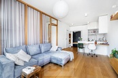 Prodej bytu 2+kk s balkonem, 46 m2, Praha 7 - Holešovice, projekt SOHO, cena 10990000 CZK / objekt, nabízí 
