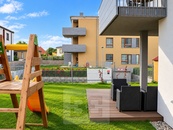 Prodej bytu 2+kk s terasou a předzahrádkou, garážovým stáním a sklepem | Zličínský Dvůr, Praha 5, cena 8990000 CZK / objekt, nabízí 