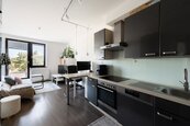 Prodej bytu 2+kk s balkonem a garážovým stáním, novostavba, výhled do zeleně, cena 10490000 CZK / objekt, nabízí 