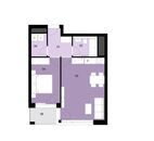 Exkluzivní nový byt 2+kk 52,44 m2 s lodžií v projektu Vital Kamýk, Praha 12 - Libuš, cena 7488740 CZK / objekt, nabízí 