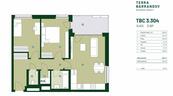 Atraktivní pasivní byt 3+kk s lodžií v projektu Terra Barrandov, Praha 5, cena 11931500 CZK / objekt, nabízí 