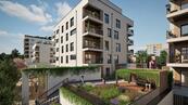 Nový pasivní byt 2+kk s lodžií v Terra Barrandov, Praha 5, cena 9246570 CZK / objekt, nabízí JRD Development s.r.o.