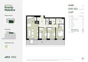 Prostoré 4+kk v projektu Ecocity Malešice, cena 16746400 CZK / objekt, nabízí 