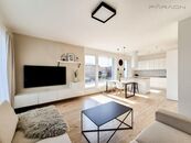 Prodej výjimečného moderního mezonetu 4+kk (117 m) s velkou privátní terasou (32 m),PRAHA 9 - DOLNÍ , cena 16890000 CZK / objekt, nabízí 