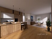 Prodej Penthouse 4+kk, 147 m2, terasa 100m2, 2G/S, Vlastní výtah, Toyen Praha Smíchov Anděl, cena 35349000 CZK / objekt, nabízí CENTURY 21 Premium