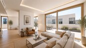 Prodej Penthouse 4+kk, 147 m2, terasa 100m2, 2G/S, Vlastní výtah, Toyen Praha Smíchov Anděl, cena 35349000 CZK / objekt, nabízí 