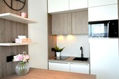 Luxusní funglovka po komplet rekonstrukci 1+kk v Holešovicích, cena 21000 CZK / objekt / měsíc, nabízí CENTURY 21 Happy Investment