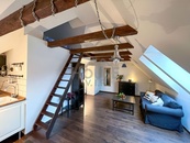 Prodej podkrovního bytu 1+kk, 41 m2, Praha 9 - Vysočany., cena 5290000 CZK / objekt, nabízí 