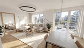 Novostavba - byt 2+kk s balkonem 12 m2, garáží a Smart Home | Vivus Kolbenova, cena 10600000 CZK / objekt, nabízí House ViP, s.r.o.