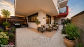 Kompletně zařízený byt 2+kk se zahradou, garážovým stáním a sklepem v rezidenci Villa Porcellana - Praha 8, Dolní Chabry, cena 8767000 CZK / objekt, nabízí 