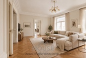 Prostorný byt 3+1, 108 m2, balkonem a sklep, Praha 5 - Smíchov., cena 14490000 CZK / objekt, nabízí 