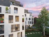 Prodej bytu 2+kk o celkové výměře 50 m2 s lodžií 4 m2, cena 9399300 CZK / objekt, nabízí CREDITAS Real Estate Management s.r.o.