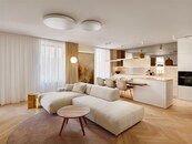 Pronájem bytu 3+kk s výměrou 122 m2 a terasou 5,8 m2, cena 116000 CZK / objekt / měsíc, nabízí CREDITAS Real Estate Management s.r.o.