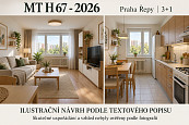 BJ Praha – Řepy, 3+1/L, v 1. nadzemním podlaží, přibližně 70 m² + lodžie a sklep, cena 4500000 CZK / objekt, nabízí 